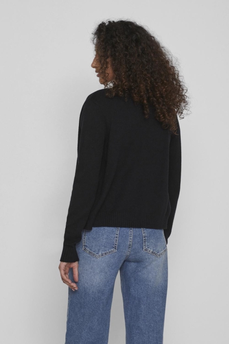 Vila viril short l/s knit cardigan-noos